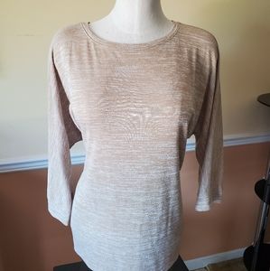 Chicos scoop 3qtr top